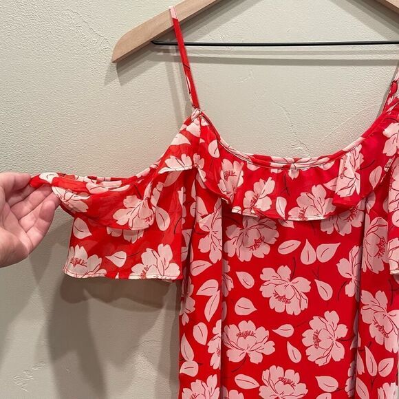 Abercrombie & Fitch Off the Shoulder Floral Dress - Size: Small - Picture 5 of 8